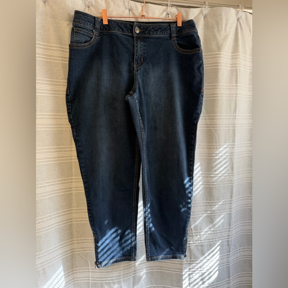 Lane Bryant ankle jeans size 16